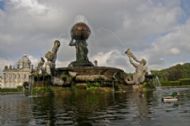 Atlas fountain at Castle Howard